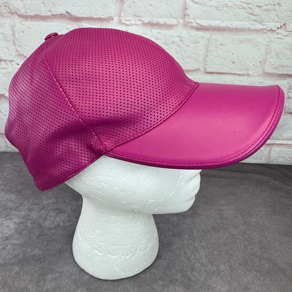 Gucci Fuchsia Lambskin Leather Pink Hat NWT - Picture 1 of 12